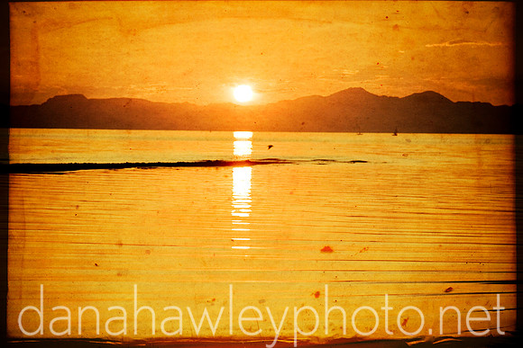 the great salt lake.