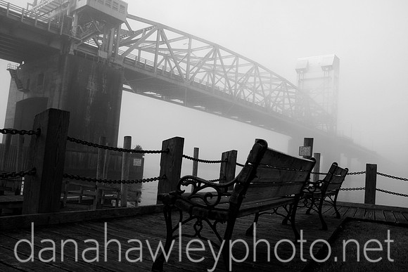 cape fear memorial bridge, wilmington, nc.